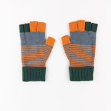 Striped Fingerless Glove