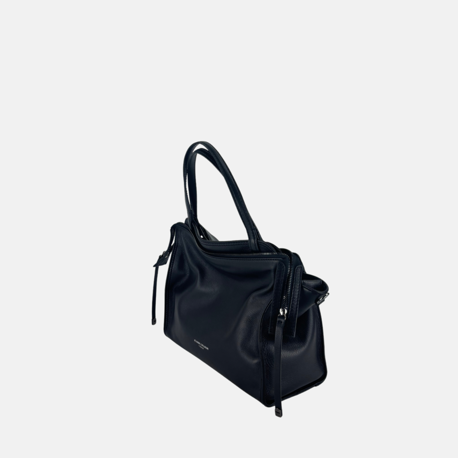Gianni Chiarini Janis Leather Medium Convertible Tote - Big Bag NY