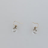 Danielle Welmond Gold Bale with Crystal Quartz Drop Earrings - Big Bag NY