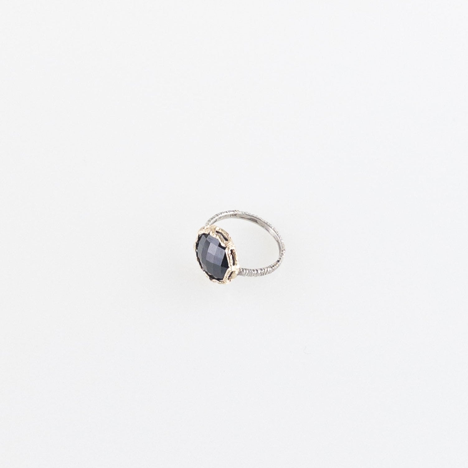 Danielle Welmond Black Spinel Ring - Big Bag NY