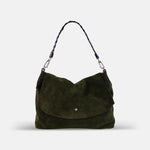 HERBERT Frère Sœur Le New Benson Velours in Leccio Green - Big Bag NY