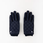 Santacana Jersey Quilted Gloves in Black - Big Bag NY