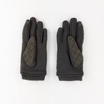 Santacana Jersey Quilted Gloves in Khaki - Big Bag NY