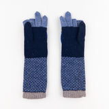 Santacana Cashmere Recycled Wool and Cashmere Long Gloves in Tejano - Big Bag NY