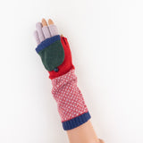 Santacana Cashmere Recycled Wool and Cashmere Long Gloves in Arena - Big Bag NY