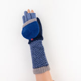 Santacana Cashmere Recycled Wool and Cashmere Long Gloves in Tejano - Big Bag NY