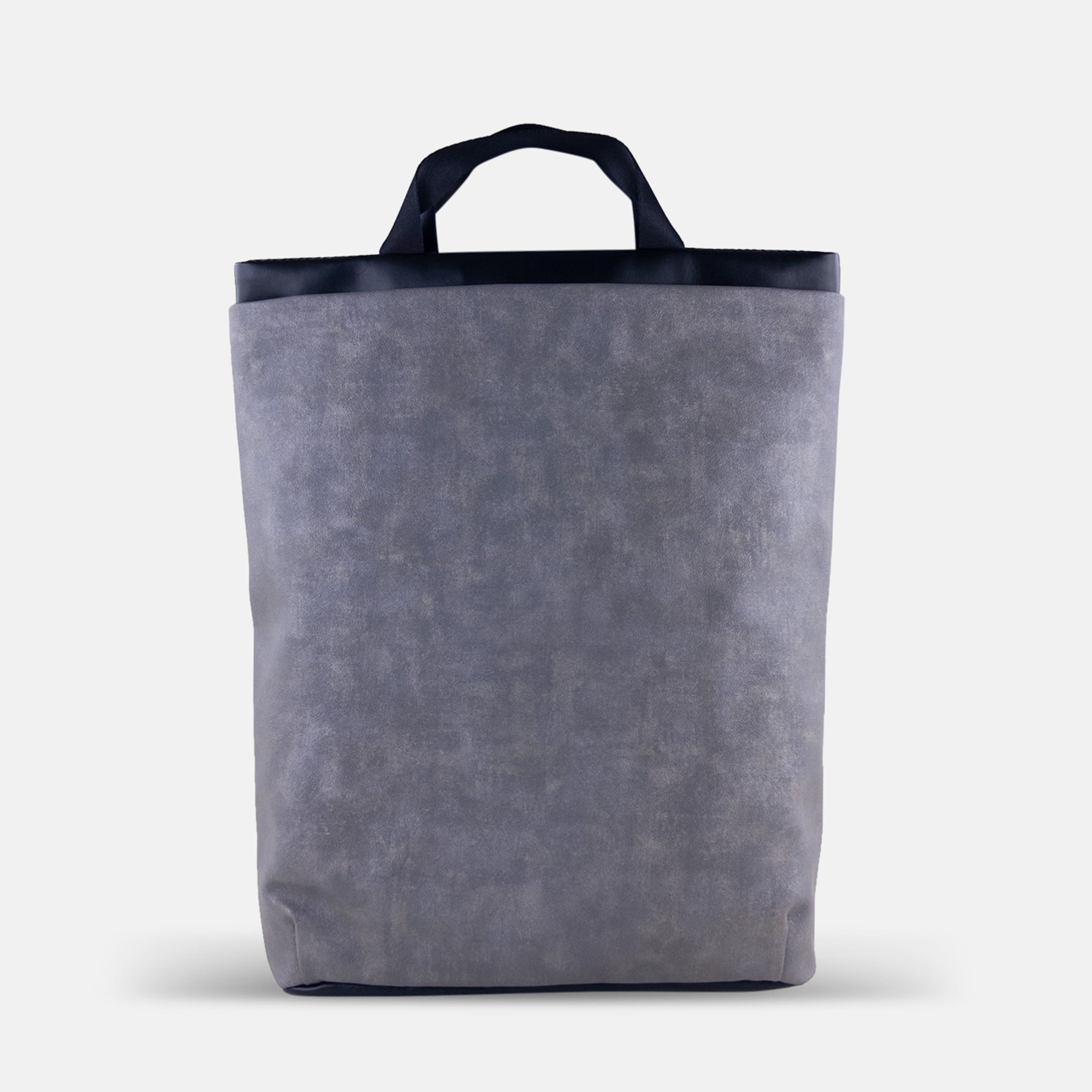 Acrylic Large Backpack in Steel - Big Bag NY