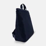 Acrylic Deep Backpack in Black Clear Mesh - Big Bag NY