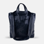 Acrylic Large Pocket Bag in Black Skin - Big Bag NY