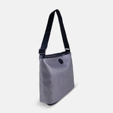 Acrylic Pocket Shoulder Bag Deep in Cushion Silver - Big Bag NY