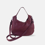 Rossi Shoulder Strap Hobo in Red - Big Bag NY