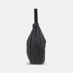 Rossi Shoulder Strap Hobo in Black - Big Bag NY