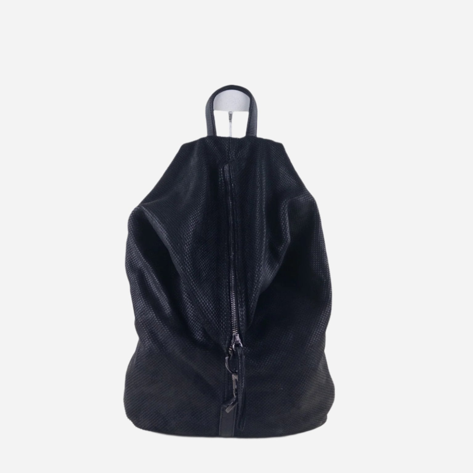 big leather drawstring backpack Blind Sac Backpack – Big Bag