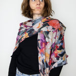 Tradition Textiles Fire Flowers Scarf - Big Bag NY