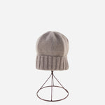 Angiolo Frasconi Cashmere Beanie in Beige - Big Bag NY