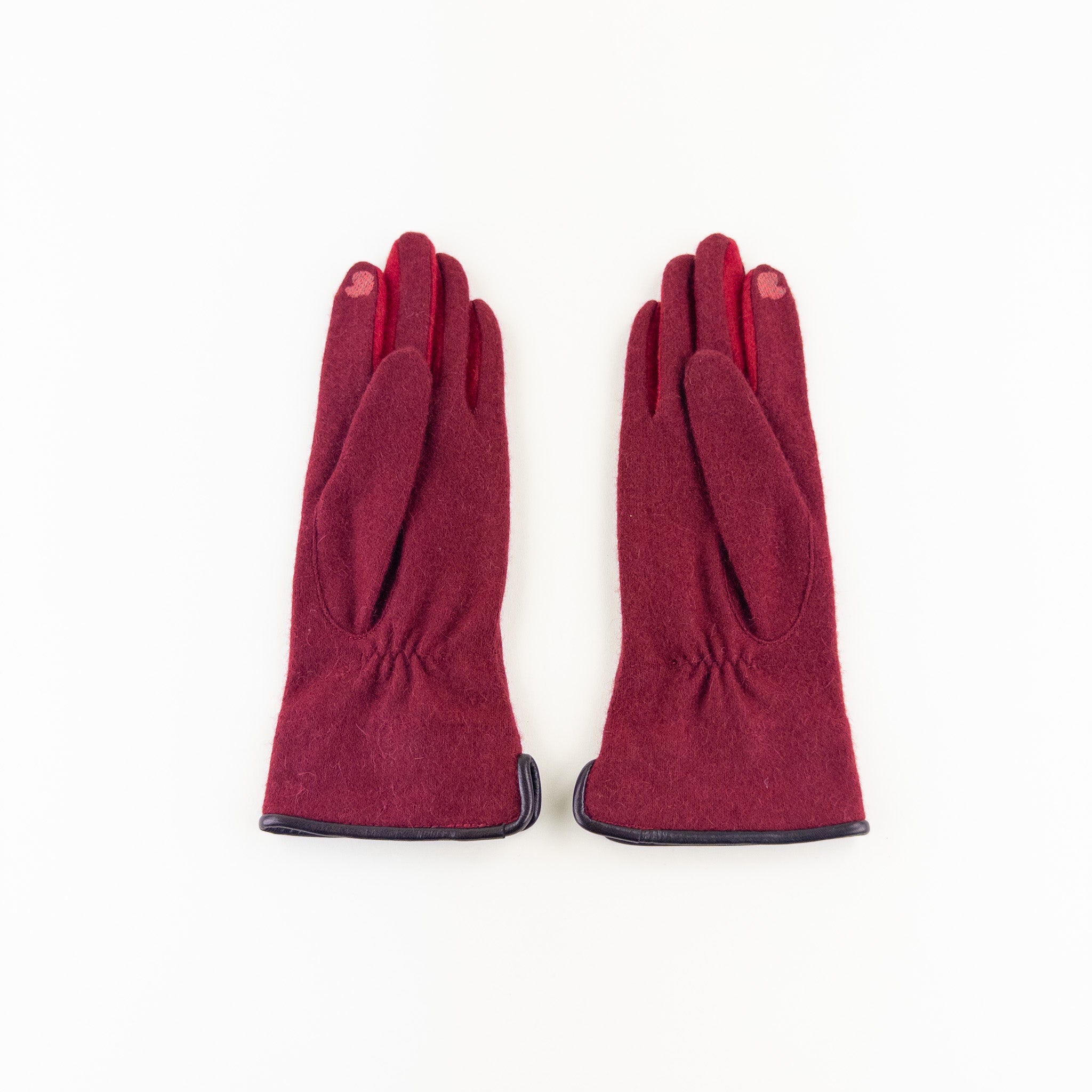 Red L'Apero PAU Cashmere Texting Glove - Big Bag NY