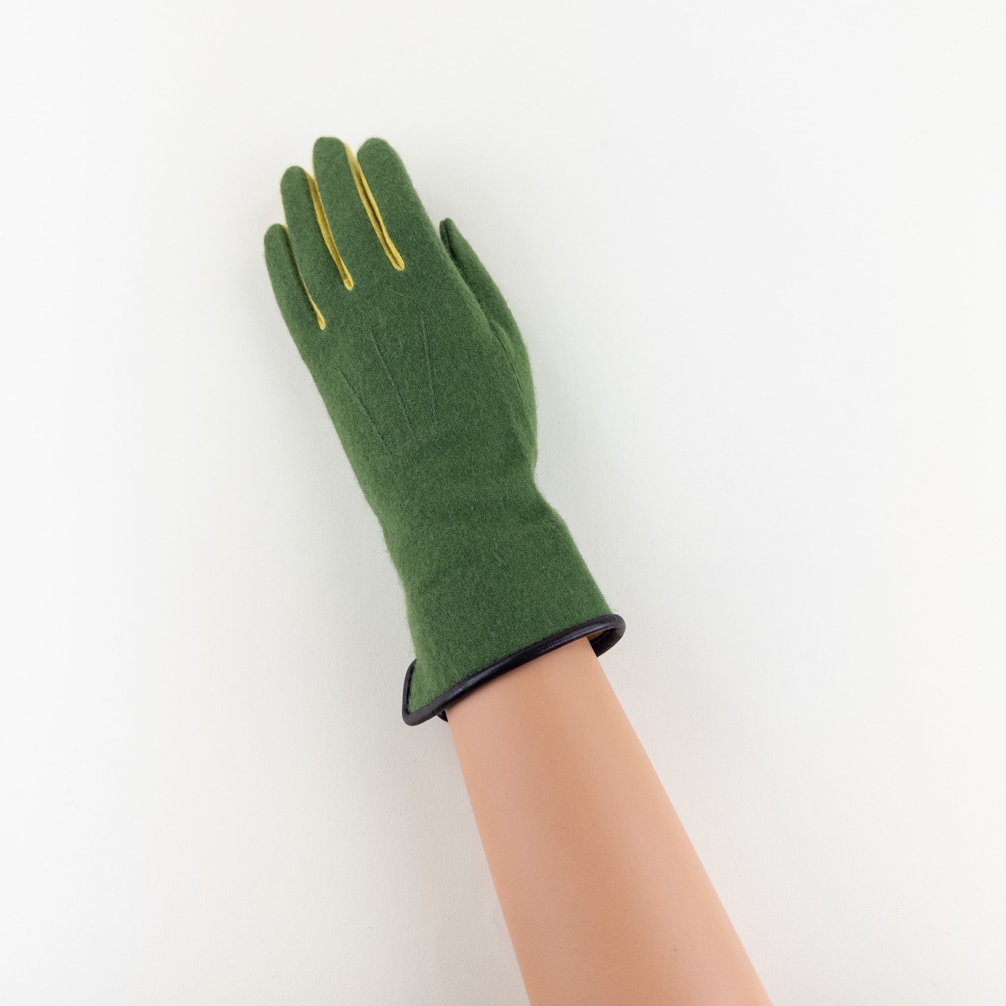 Green L'Apero PAU Cashmere Texting Glove - Big Bag NY