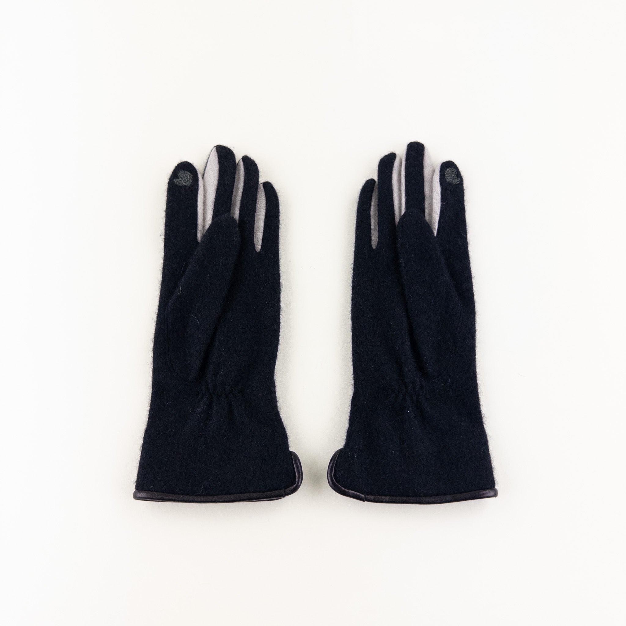 Black L'Apero PAU Cashmere Texting Glove - Big Bag NY