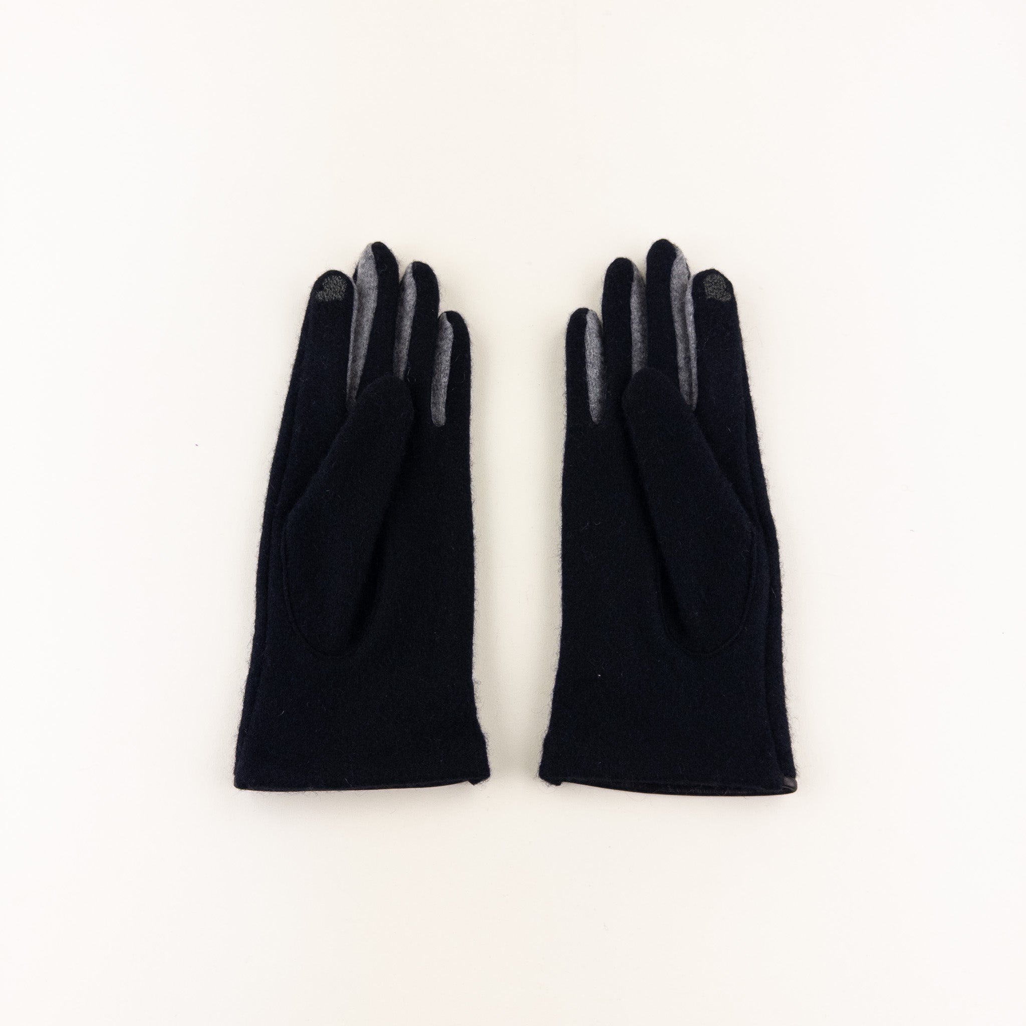 Black/Grey L'Apero COLMAR Cashmere Texting Glove - Big Bag NY