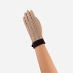 Camel L'Apero DIJON Contrast Trim Gloves - Big Bag NY