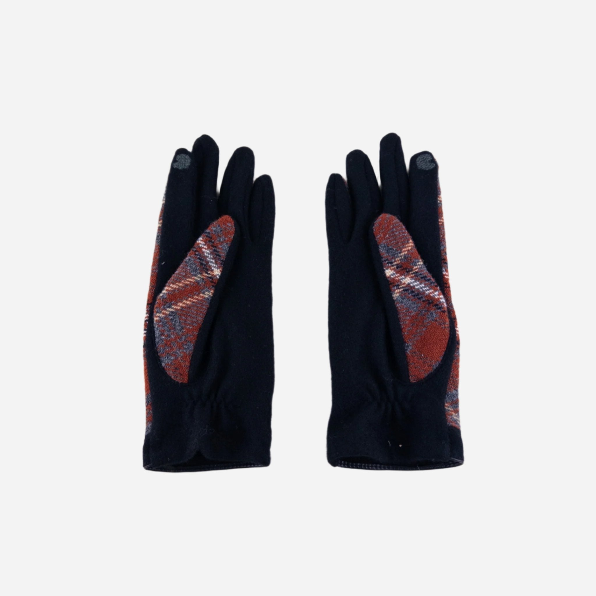 Rust L'Apero METS Plaid Gloves - Big Bag NY