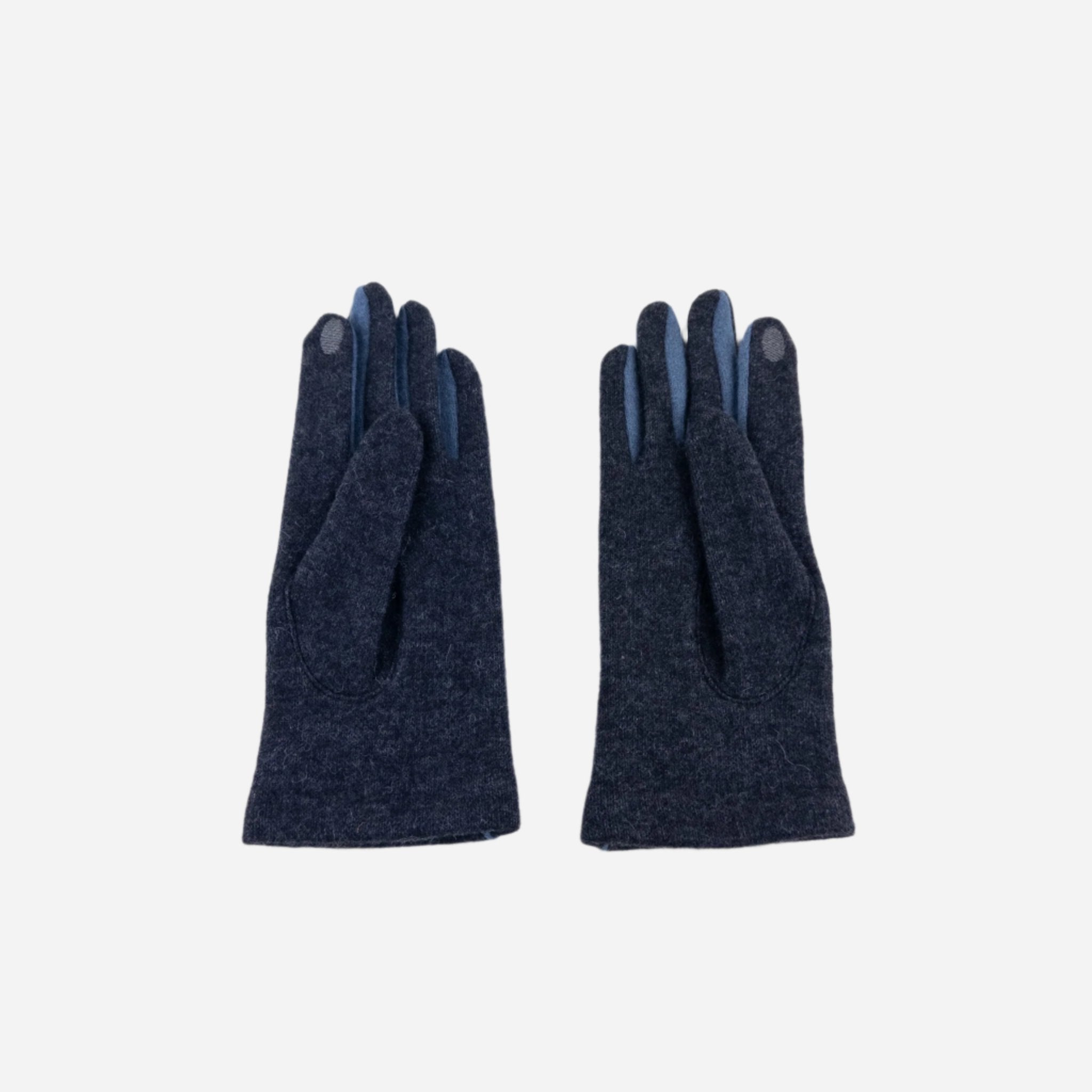 Charcoal L'Apero LES Wool Blend Gloves- Big Bag NY