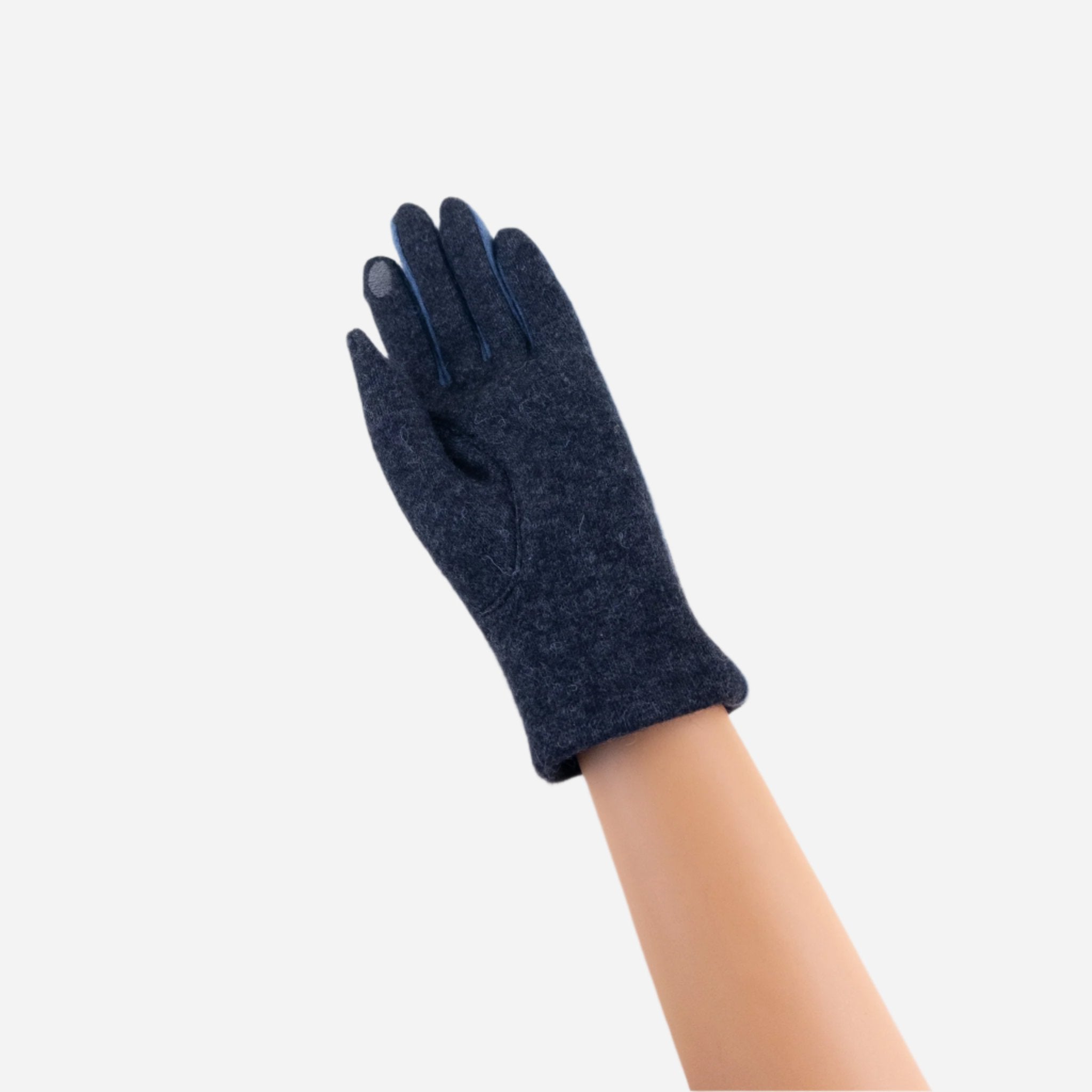 Charcoal L'Apero LES Wool Blend Gloves- Big Bag NY