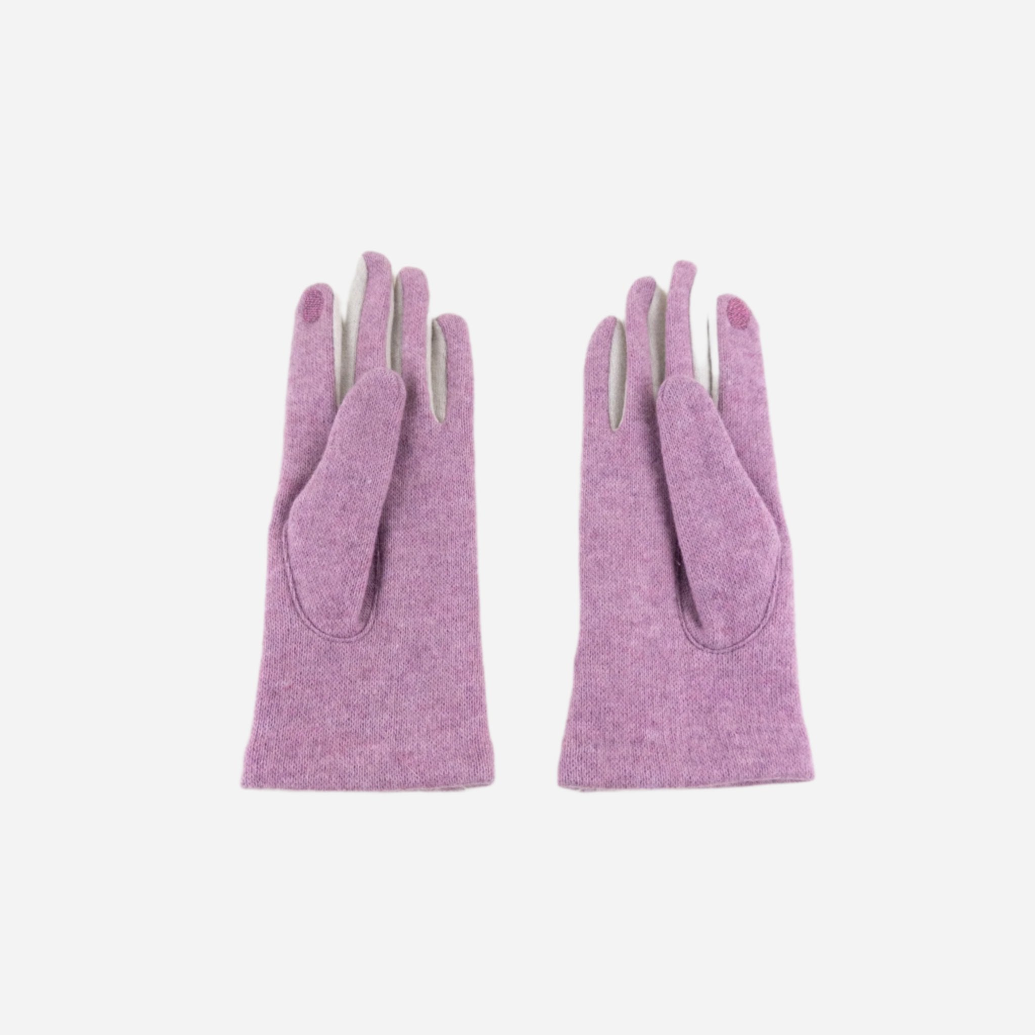 Pink L'Apero LES Wool Blend Gloves- Big Bag NY