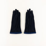 Black L'Apero TOI ET MOI Double Knit Gloves - Big Bag NY