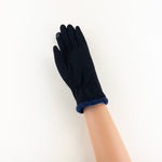 Black L'Apero TOI ET MOI Double Knit Gloves - Big Bag NY