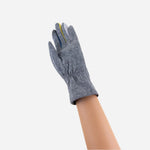 Grey L'Apero BOURGET Texting Gloves - Big Bag NY