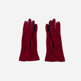 Red L'Apero BOURGET Texting Gloves - Big Bag NY