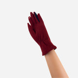 Red L'Apero BOURGET Texting Gloves - Big Bag NY