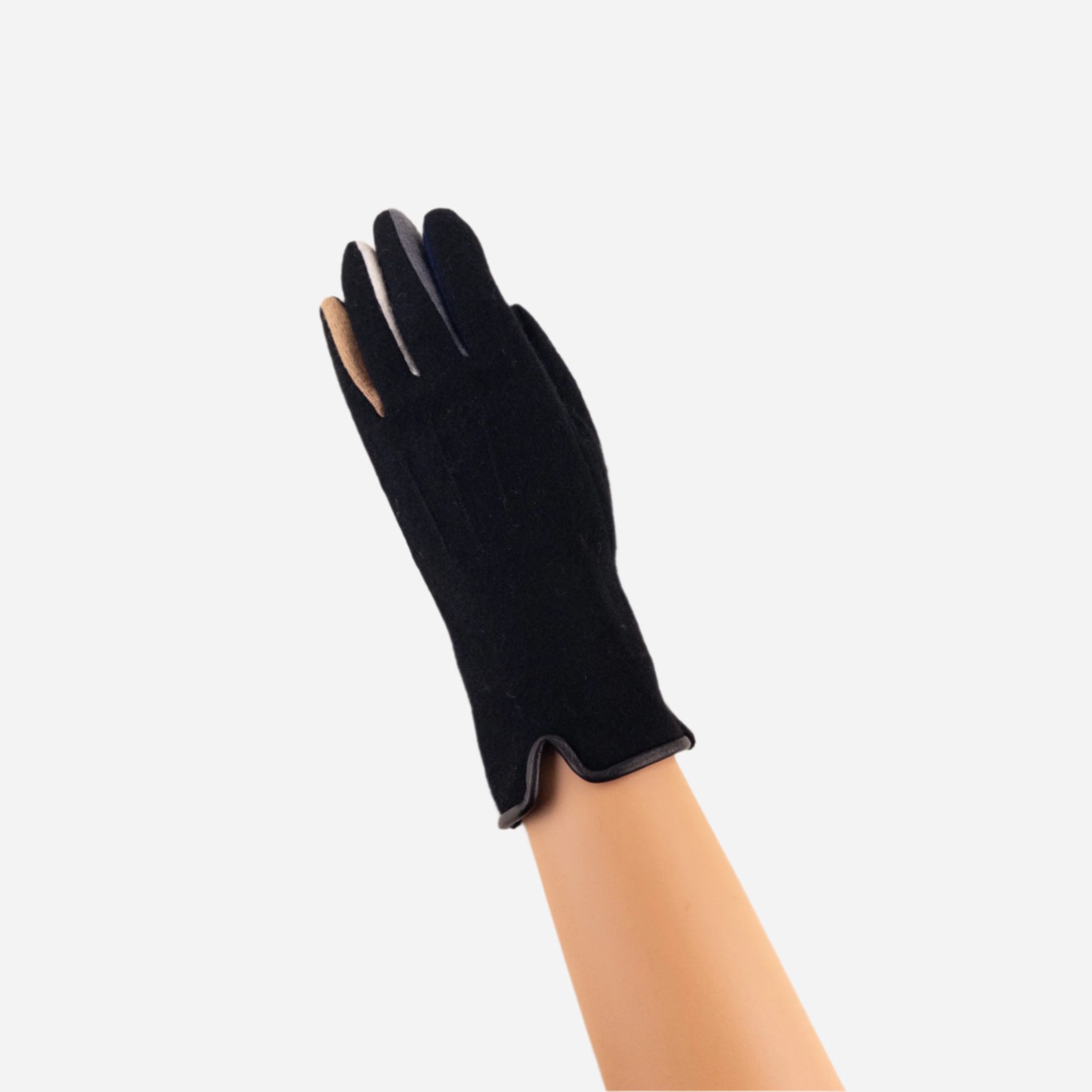 Black L'Apero BOURGET Texting Gloves - Big Bag NY