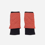 Orange L'Apero ARGENTEUIL Fingerless Quilted Glove - Big Bag NY