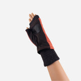 Orange L'Apero ARGENTEUIL Fingerless Quilted Glove - Big Bag NY