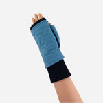 Blue L'Apero ARGENTEUIL Fingerless Quilted Glove - Big Bag NY