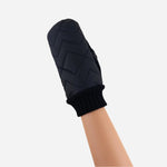 Black L'Apero VILLEURBANNE Zig Zag Quilted Mittens - Big Bag NY