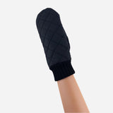 Black L'Apero DAMIER Quilted Mittens - Big Bag NY