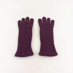 Burgundy Riviera Cashmere Gloves- Big Bag NY