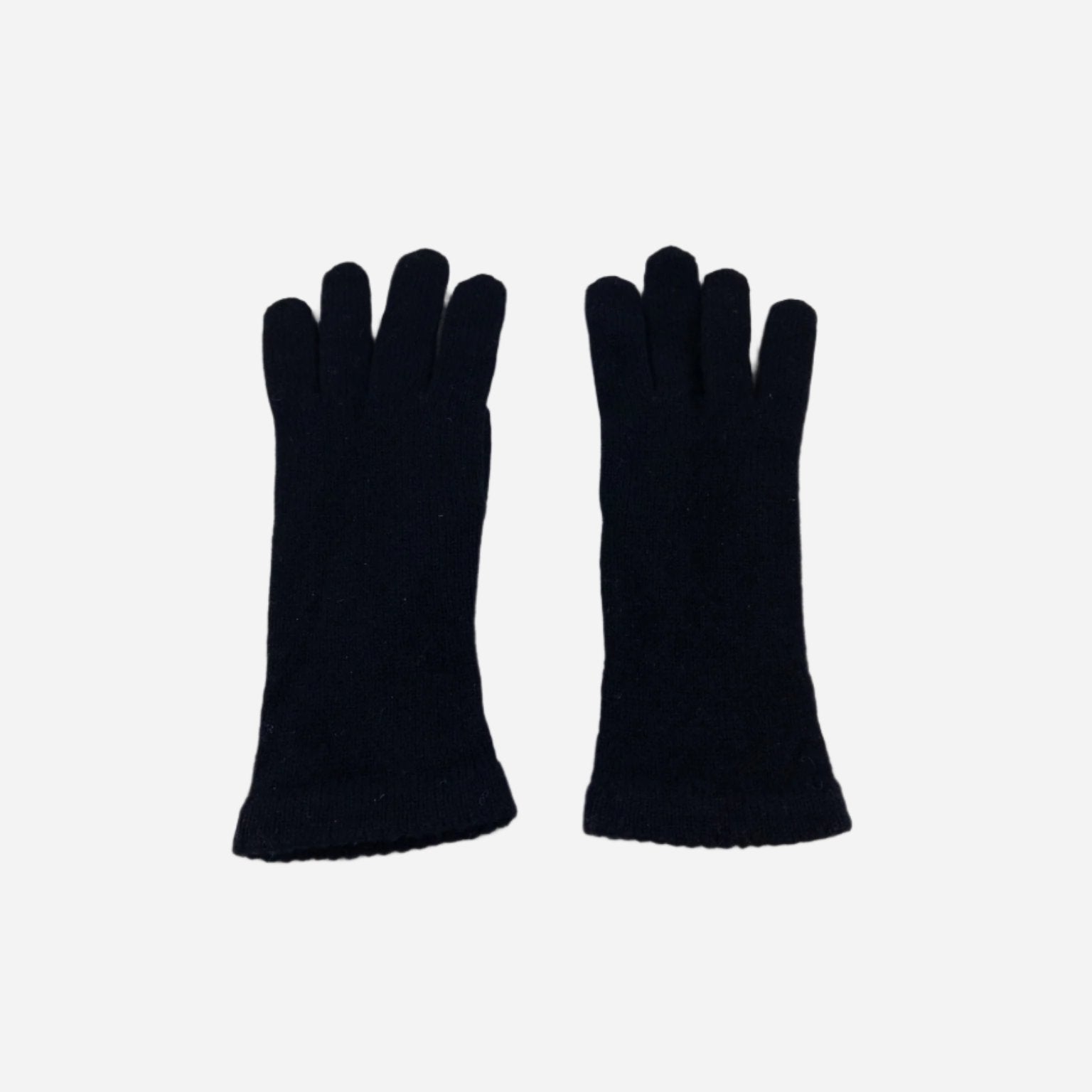 Black Riviera Cashmere Gloves- Big Bag NY