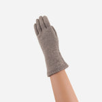 Brown Riviera Cashmere Gloves- Big Bag NY