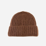 Cognac Ferruccio Vecchi Mohair Beanie - Big Bag NY