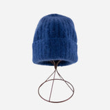 Blue Ferruccio Vecchi Mohair Beanie - Big Bag NY