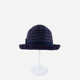 Navy Ferruccio Vecchi Wool Blend Hat - Big Bag NY