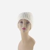 White Mühlbauer Florian Bobble Beanie - Big Bag NY