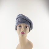 Cashmere Ribbed Beret