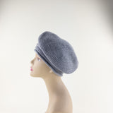 Cashmere Ribbed Beret