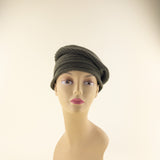 Cashmere Ribbed Beret