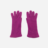 Fuchsia Riviera Cashmere Gloves - Big Bag NY